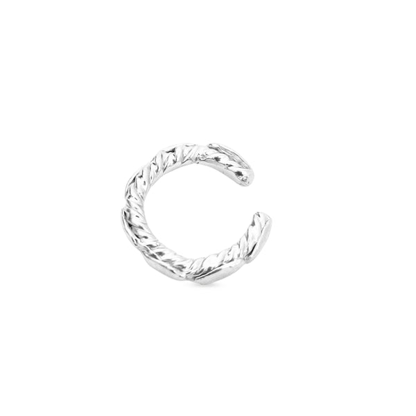 Earcuff pétalos Mini en plata