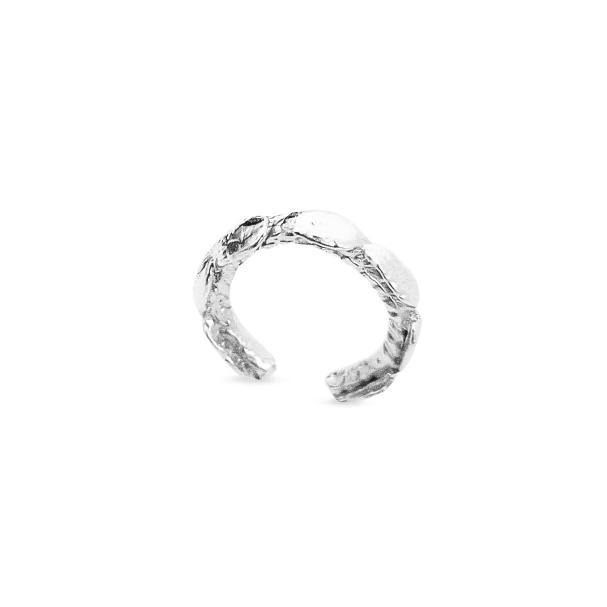 Earcuff pétalos Mini en plata