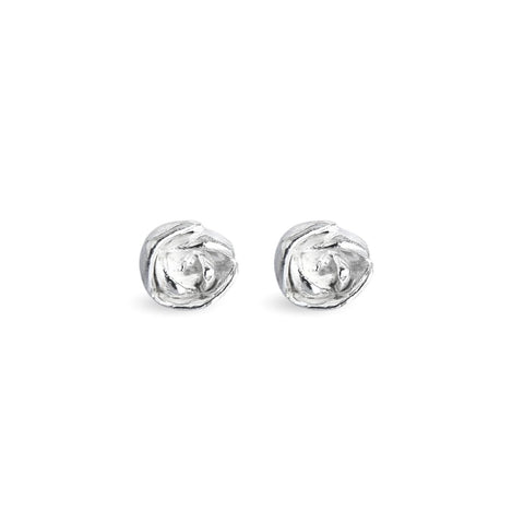 Aretes suculenta Rosita (S) en plata