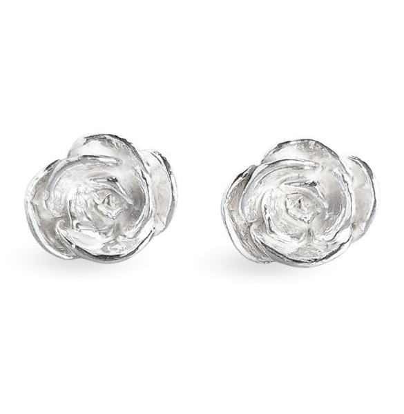 Aretes suculenta Ana en plata