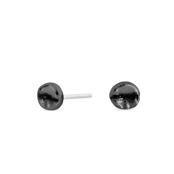 Aretes Café Moka en plata