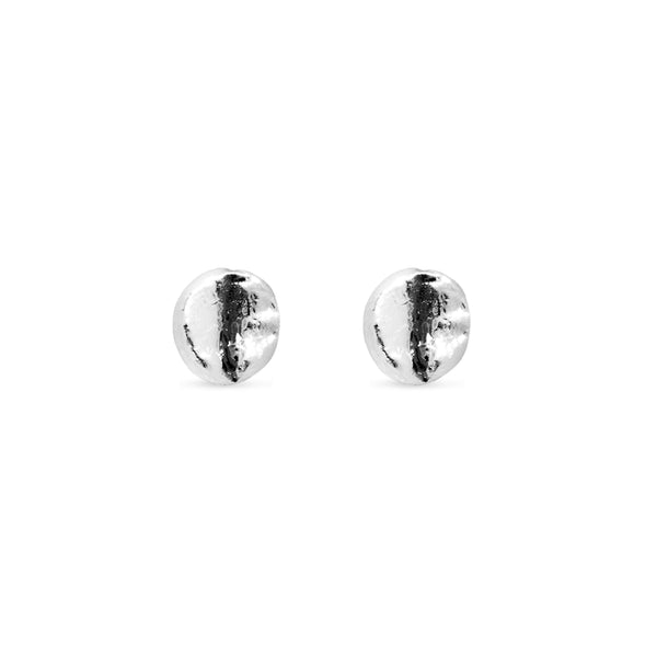 Aretes Café Moka en plata