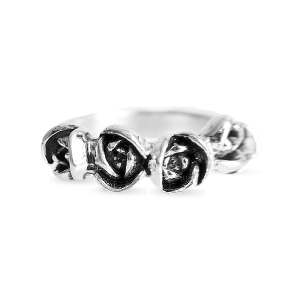 Anillo 4 suculentas / Talla 6 1/2