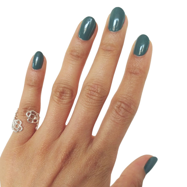 Anillo sucu líneas mini en plata / Adaptable