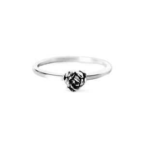 Anillo suculenta Sofía en plata / Talla 7