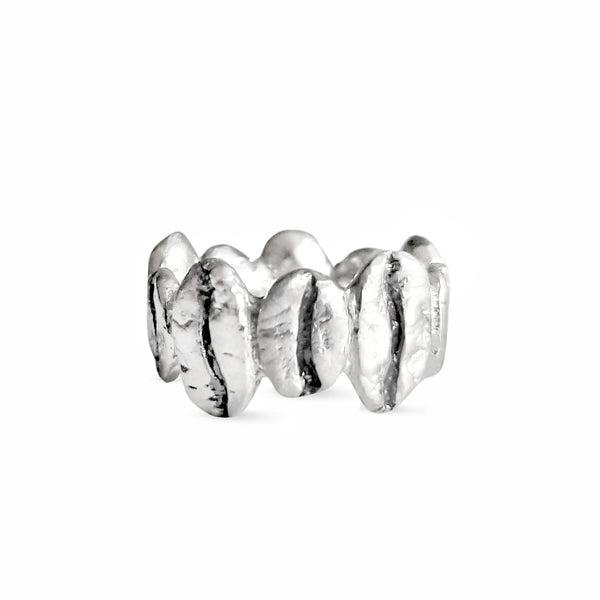 Anillo multi Café en plata
