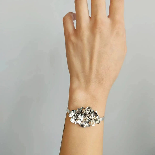 Pulsera  MiniTerrario en plata