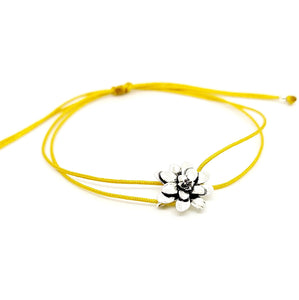 Pulsera en hilo - Suculenta